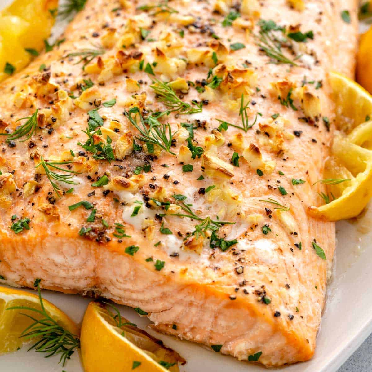 BAKED SALMON