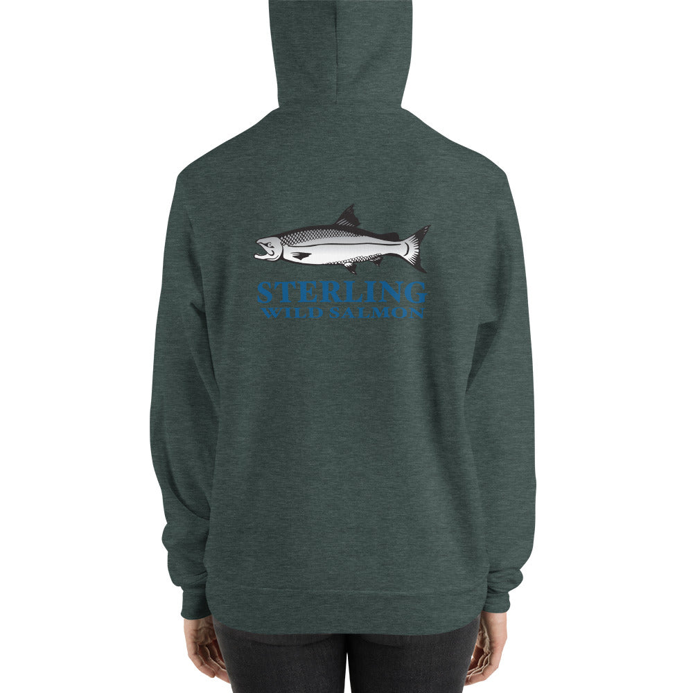 Sterling Unisex hoodie - Sterling Wild Salmon
